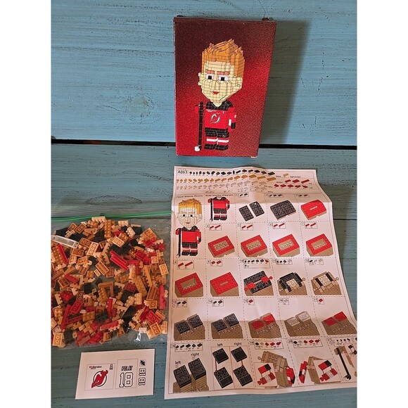 Ondrej Palat Block Toy RWJ Barnabas Health Age By Idegy 4+ Building Toy Hockey - Picture 5 of 7